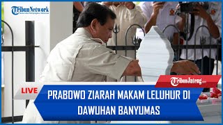 🔴 Usai Resmikan Proyek Capres Prabowo Subianto Ziarah Makam Leluhur di Dawuhan Banyumas [upl. by Areikahs373]