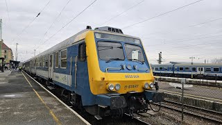 2024 01 17 151926 803 MECSEK InterCity Pécs  BudapestKeleti [upl. by Melnick752]