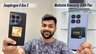 Snapdragon 8 Gen 3 vs Dimensity 9300 Speed Test  Best Flagship Processor [upl. by Salis670]