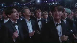 BTS SINGING TO JOLENE BY DOLLY PARTON  GRAMMYs 2019 [upl. by Adin]