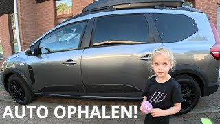 Nieuwe auto ophalen  Dacia Jogger – Vlog 114 [upl. by Llenral129]