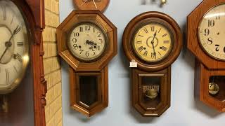 Indepth look at an Antique 31day Regulator Wall Clock [upl. by Ced]