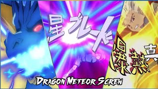 DRAGON METEOR SCREW vs STRONGEST GOALKEEPERS of Inazuma Eleven [upl. by Ahsikat78]