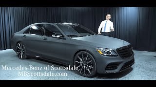 2018 MercedesBenz SClass S 450  New and Different  from Mercedes Benz of Scottsdale [upl. by Seadon]