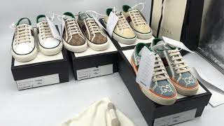 Mens GG Gucci Tennis 1977 Sneaker Reviews [upl. by Kreit]