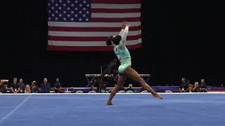 Simone Biles – Floor Exercise – 2018 US Gymnastics Championships – Senior Women Day 2 [upl. by Solberg147]