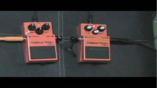 DS1 Keeley Electronics vs DS1 Boss [upl. by Idnyc]