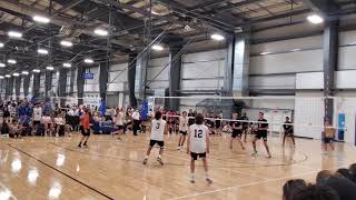 2021 Endless Summer HS Volleyball Tourney 3rd place highlights [upl. by Sholem]