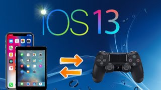 CONNECTER UNE MANETTE PS4 à un IPhoneiPad avec iOS 13 [upl. by Fogg]