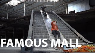 Exploring an Abandoned Mall—Sliding Down the Escalator [upl. by Phiona]