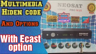 Neosat i5000 pro max multimedia master code aur is mein majood faction [upl. by Niwroc]