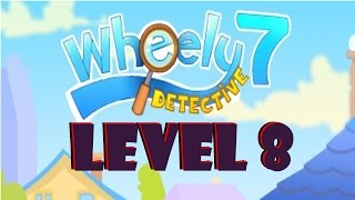 Wheely 7 Detective Level 8 Walkthrough 3 Stars [upl. by Darryn]