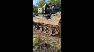 Bradley Survives Direct Hit From T72 HEFRAG [upl. by Eintrok]