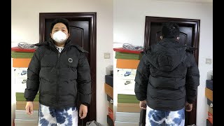 Trapstar Irongate Detachable Hooded Puffer Jacket Review  Try On [upl. by Yenolem653]