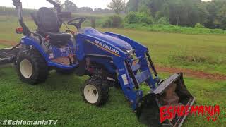 New Holland Workmaster 25S Sub Compact Tractor [upl. by Chadburn]