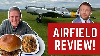 Reviewing GUY RITCHIES AIRFIELD RESTAURANT [upl. by Aniuqaoj]