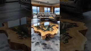 Wood and Epoxy Scene Coffee Tables [upl. by Alokin]