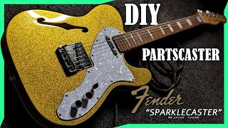 How I Made This Fender Partscaster Thinline Tele for Under £600 [upl. by Thilda]