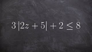 Learn how to solve absolute value inequalites by creating compound inequalities [upl. by Manoff]