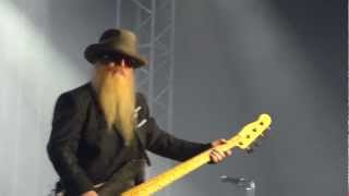 ZZ TOP Sharp dressed man GUITARE EN SCENE FESTIVAL 2012 [upl. by Arielle]