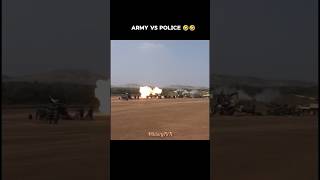 Army vs police firing 🤣🤣⚔️🥷cobra commando force shorts tranding 🇮🇳🔥 [upl. by Ynnel]