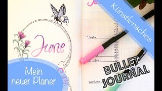 Bullet Journal Mein neuer Planer  Setup Organisation für zB Selbstständige  kreative Gestaltung [upl. by Arnie]