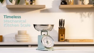 Instructional Tutorial Salter Timeless Mechanical Kitchen Scale SA00562BFEU12 [upl. by Wynne]