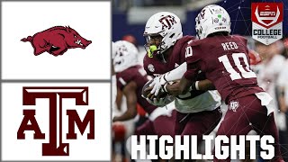 Arkansas Razorbacks vs Texas AampM Aggies  Full Game Highlights  ESPN College Football [upl. by Sink]