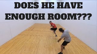 Racquetball Referee  Avoidable Hinder  Part 3 [upl. by Aelegna20]