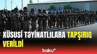 Azərbaycan və Qazaxıstan komando kursunun buraxılış mərasimi keçirildi [upl. by Lennaj950]