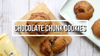 SCHARFFEN BERGER Chocolate Chunk Cookies Recipe [upl. by Nnairak]