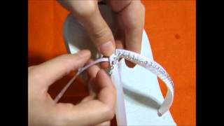 Chinelo havaianas com strass  Passo a passo DIY [upl. by Eras]