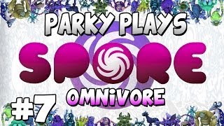 Lets Play Spore Omnivore  Part 7  Musical Destruction [upl. by Hcone873]