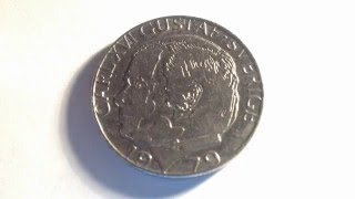 JLH coins 1 Swedish crown1 krona [upl. by Rozek872]