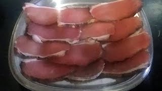 Como Fazer Presunto Cru Caseiro  RECEITA 生ハム 1ª Parte Copa  Parma  Jamón feito na geladeira [upl. by Eleirbag]