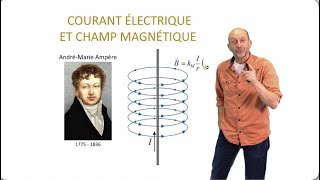 Courant électrique et champ magnétique [upl. by Crin]