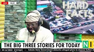 The Big Three Stories for Today Thursday 04072024 [upl. by Clarise]