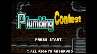 Plumbing Contest  SEGA Mega Drive Flashback  Title Theme [upl. by Ethbinium]