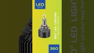 LED car headlight lowvoltage testledheadlightled360ledlightsminiledheadlightcarledheadlight [upl. by Salis]