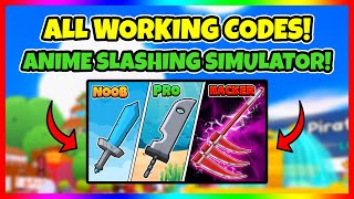 All Working Codes You Can Redeem  Anime Slashing Simulator [upl. by Assenov805]