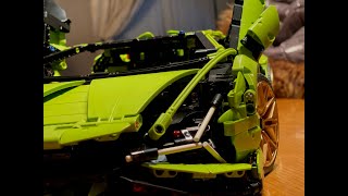 LEGO Lamborghini Sián FKP 37 time lapse build [upl. by Isawk]