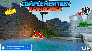 Complementary Reimagined Shader Minecraft PE v1210  Shader MCPE 121 For Low End Devices [upl. by Eicats]