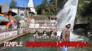 Bhagsunag Waterfall McLeodGanj Dharamshala  Bhagsunag Temple  McLeodGanj Tourist Places [upl. by Dasteel173]