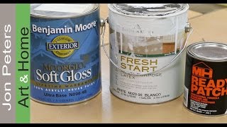 What I use to Fill Prime amp Paint Exterior Projects  Lamp Post QampA [upl. by Prudy]