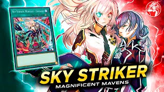 SKY STRIKER Deck 🔥  Post Magnificent Mavens EDOPRO Duels [upl. by Lenes]