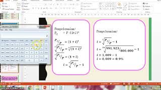 Penggunaan Kalkulator Scientific pada Bunga [upl. by Billy319]