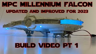 2023 MPC MIllennium Falcon Build Pt 2 [upl. by Dynah516]