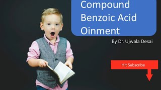 Compound Benzoic Acid Ointment [upl. by Bein]