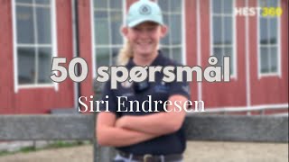 Siri Endresen  50 spørsmål S6E16 [upl. by Eob993]