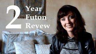 2 Year Futon Review amp Husbands Experience Sleeping On the Floor [upl. by Ashly]